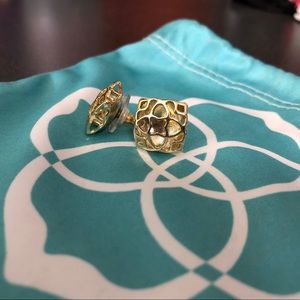 Kendra Scott Gold Studs.